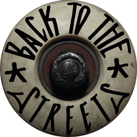 Back to the Streets Clothing Sticker