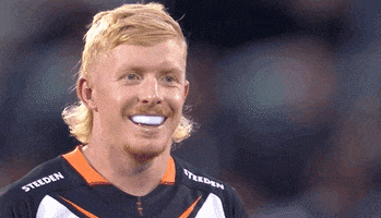 Laugh GIF by Wests Tigers