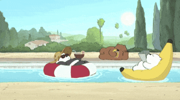 Relax Panda GIF by Cartoon Network EMEA
