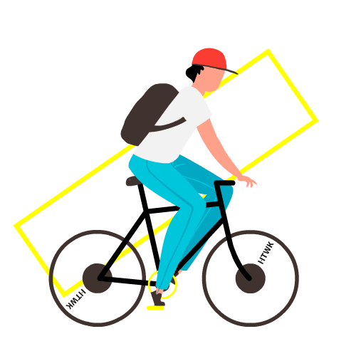 Bike Books Sticker by HTWK_Verlagsherstellung