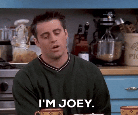 Joey GIFs - Get the best GIF on GIPHY