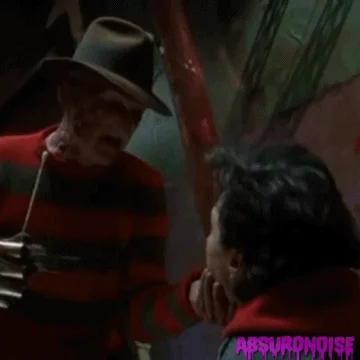 freddy krueger horror GIF by absurdnoise