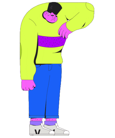 Gordo Sticker by Drasik Studio