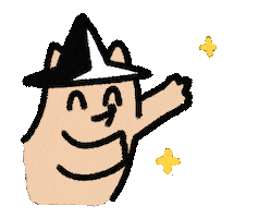 Magic Broom Sticker