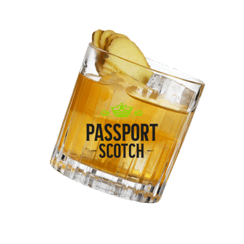 Passport Scotch Sticker