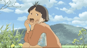 Tired Animation GIF by All The Anime — Anime Limited