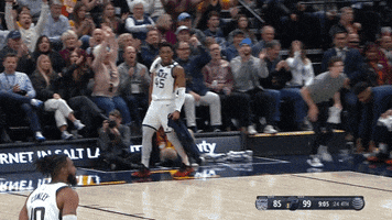 Excited Donovan Mitchell GIF by Utah Jazz