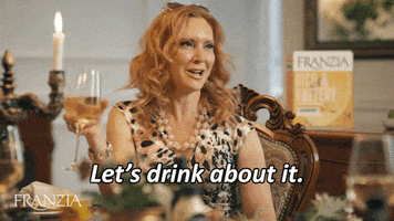 Dinner Party Reaction GIF by Franzia Wines
