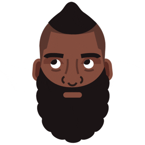 James Harden Reaction GIF by SportsManias