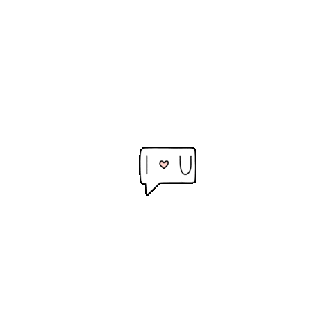 I Love You Sticker