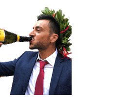 Monty Drinking Sticker by Neomag