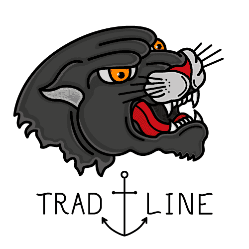 Trad Line Sticker