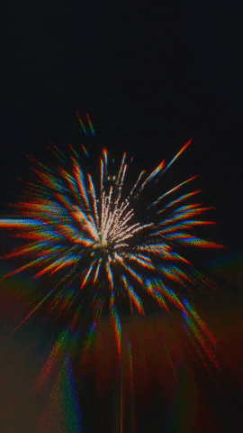 Fourth Of July Rainbow GIF by Mollie_serena