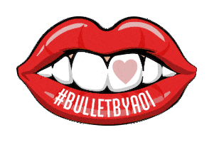 Logo Lips Sticker by Bullet by Army of Interns