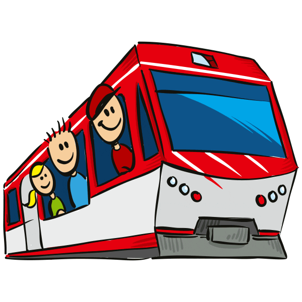 Travel Train Sticker by Matterhorngotthardbahn