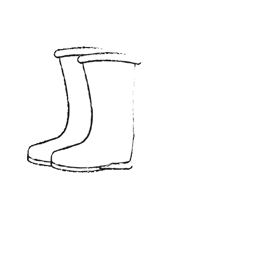 Rain Boots Sticker by National Ladies Homestead Gathering