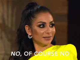 Of Course Not No GIF by Real Housewives Of Cheshire