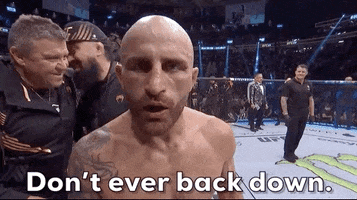 Proud Mixed Martial Arts GIF by UFC