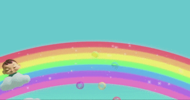 Happy Rainbow GIF by moonbug