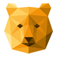 Bear Sticker by tikitay