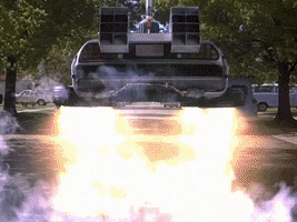 Flying Car GIF by Back to the Future Trilogy