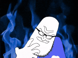Fire Loser GIF
