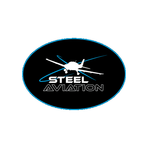Steel Aviation Sticker