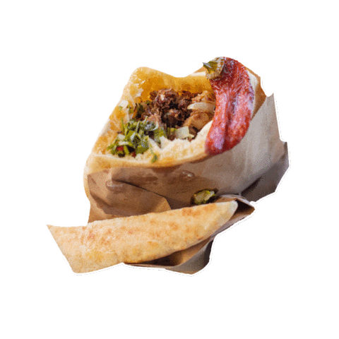 בפיתה - כל ביס חגיגה Sticker