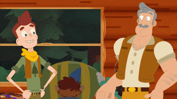 Camp Camp You&#39;Re Welcome GIF by Rooster Teeth