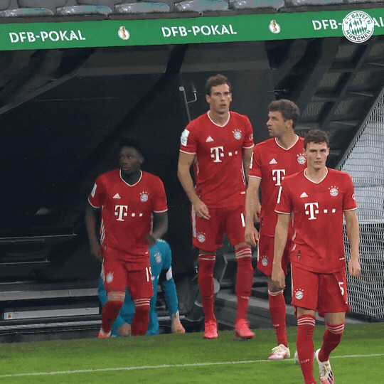 Dfb Pokal Team GIF by FC Bayern Munich