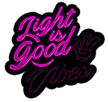 Light is Good Sticker