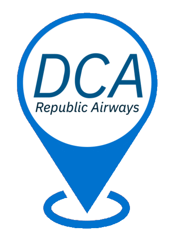 Plane Pilot Sticker by Republic Airways