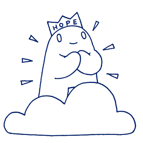 Happy Cloud Sticker