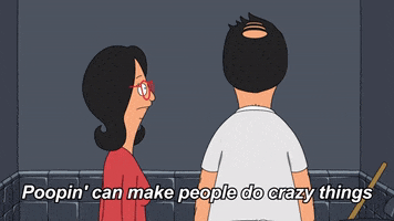 Animation Pooping GIF by Bob's Burgers