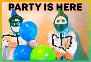 Party Balloon GIF by Stick Up Music