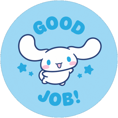 Sticker Good Job Sticker by Sanrio