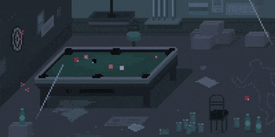 pixel billiards GIF by Lolita