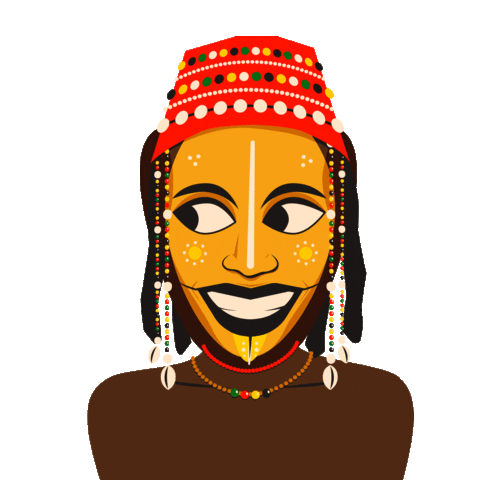 Wodaabe Sticker by Olodum