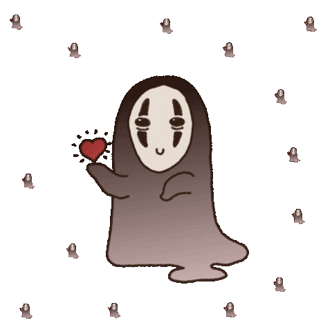 In Love Ghost Sticker