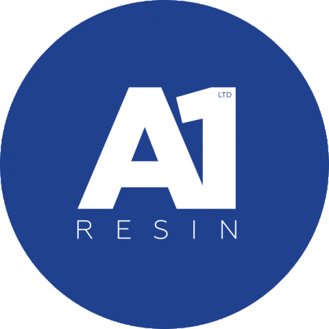 A One Resin Sticker by Coco Loco Boutique