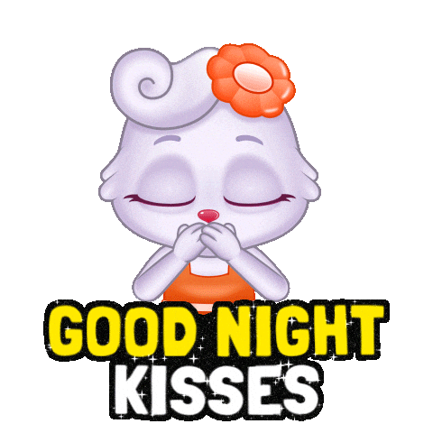 Good Night Sticker by Lucas and Friends by RV AppStudios