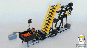 lego machine GIF
