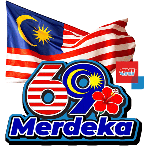 Independence Day Malaysia Sticker by CNI