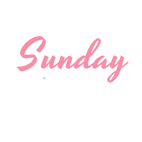Sunday Bless Sticker