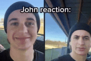 John My Reaction GIF