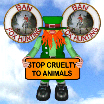 Stop Animal Abuse Ban Fox Hunting GIF