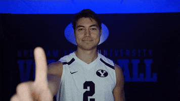 Gocougs Ncaavolleyball GIF by BYU Cougars