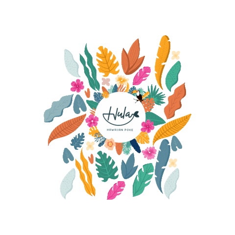 HulaHawaiianPoke Sticker