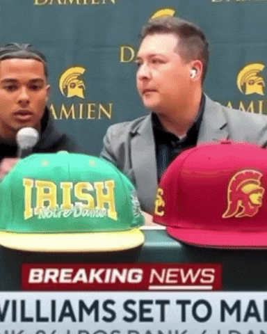 Fight On Notre Dame GIF