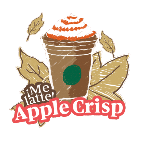 Apple Crisp Psl Sticker by StarbucksMex